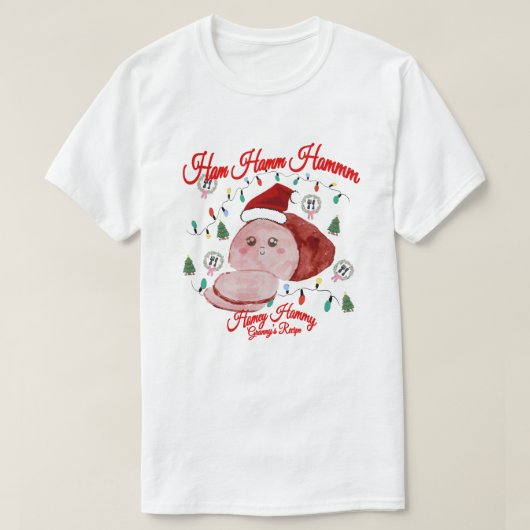 Mikitiez  christmasham Thanksgiving kalkoen T-shirt (Design voorkant)