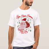 Mikitiez  christmasham Thanksgiving kalkoen T-shirt (Voorkant)
