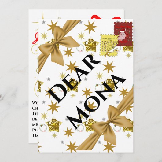 Mikitiez Christmasnoel angle gift star (Voorkant / Achterkant)