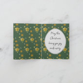 Mikitiez Christmasnoel angle gift star Notitiekaartje (Binnen)