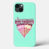 Mikitiez cottoncandy ijsje warme zonnige dag Case-Mate iPhone case (Achterkant)