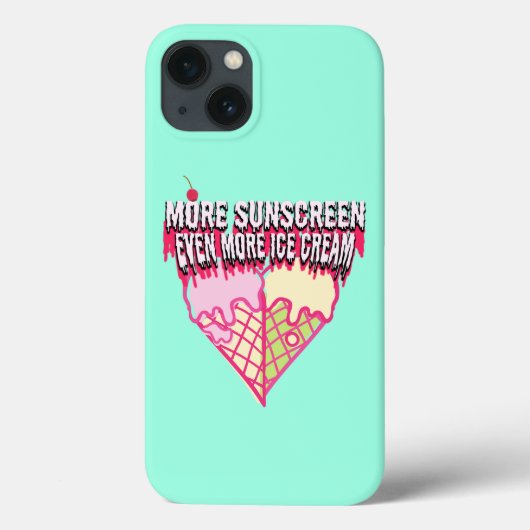 Mikitiez cottoncandy ijsje warme zonnige dag Case-Mate iPhone case (Achterkant)