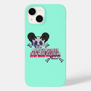 Mikitiez cottoncandy ijsje warme zonnige dag Case-Mate iPhone 14 hoesje