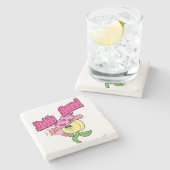 Mikitiez cowboy bruidsquad juni bruid Baby Bib Stenen Onderzetter (Zijkant)