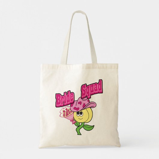 Mikitiez cowboy bruidsquad juni bruid Baby Bib Tote Bag (Achterkant)