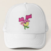 Mikitiez cowboy bruidsquad juni bruid Baby Bib Trucker Pet (Voorkant)