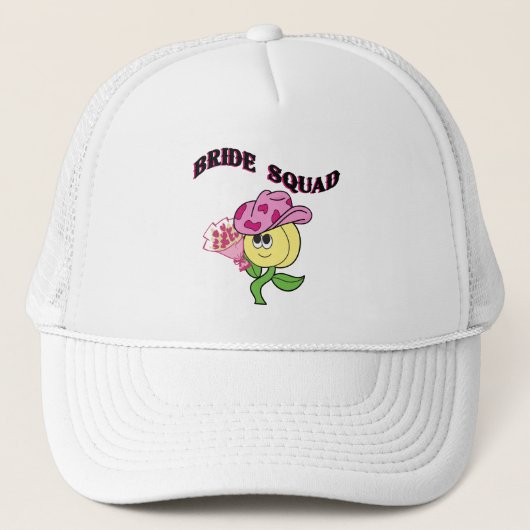 Mikitiez cowboy bruidsquad juni bruid trucker pet (Voorkant)