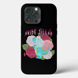 Mikitiez dinosaurus bruid bruiloft team Case-Mate iPhone case