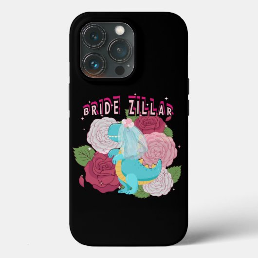 Mikitiez dinosaurus bruid bruiloft team Case-Mate iPhone case (Achterkant)