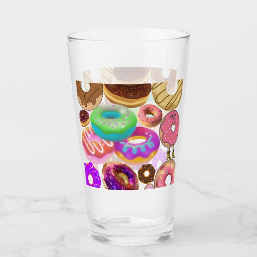 Mikitiez donut picknick america pridemont Olympisc Glas (Voorkant)