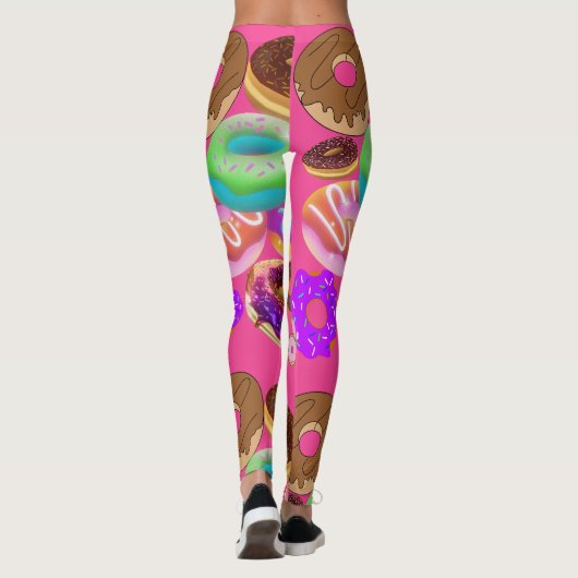 Mikitiez donut picknick america pridemont Olympisc Leggings (Achterkant)