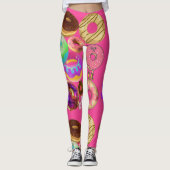 Mikitiez donut picknick america pridemont Olympisc Leggings (Voorkant)