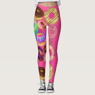 Mikitiez donut picknick america pridemont Olympisc Leggings