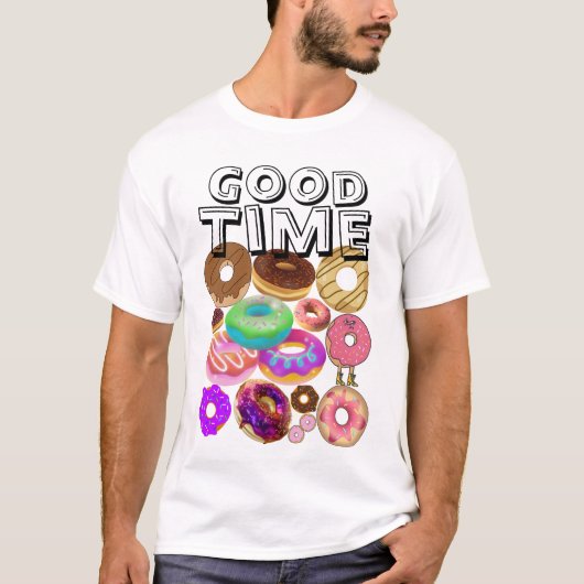 Mikitiez donut picknick america pridemont Olympisc T-shirt (Voorkant)
