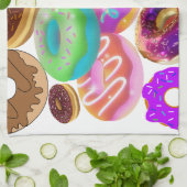 Mikitiez donut picknick america pridemont Olympisc Theedoek (Gevouwen)