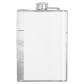 Mikitiez dromer schedel tatto regenboog roos rock heupfles (Achterkant)