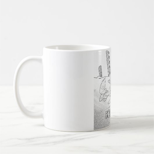 Mikitiez dromer schedel tatto regenboog roos rock koffiemok (Links)