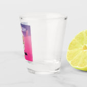 Mikitiez dromer schedel tatto regenboog roos rock shot glas (Rechts)