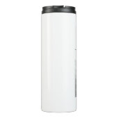 Mikitiez dromer schedel tatto regenboog roos rock thermosbeker (Achterkant)