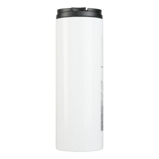 Mikitiez dromer schedel tatto regenboog roos rock thermosbeker (Achterkant)