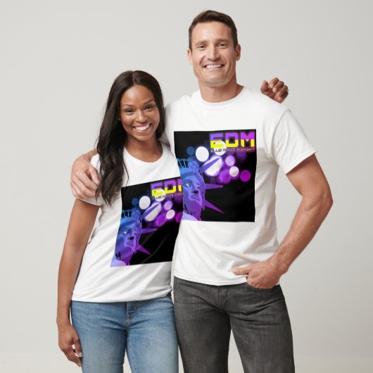 Mikitiez EDM music ellis disco usa vrijheid T-shirt (Unisex)