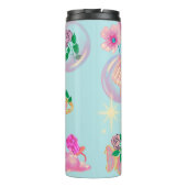 Mikitiez fee hoek blauw sky snoep papaver liefde thermosbeker (Achterkant)