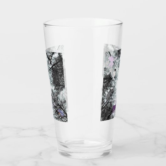 Mikitiez fee magische boom bos uil mol glas (Rechts)