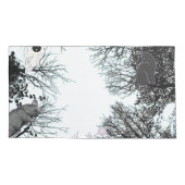 Mikitiez fee magische boom bos uil mol kussensloop (Achterkant-Links)