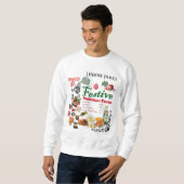 Mikitiez festivechristmas recipe baking holiday trui (Voorkant volledig)