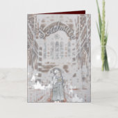 Mikitiez gothic halloween bruiloft soulmate  folie wenskaart (Voorkant)