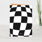 Mikitiez gothic halloween bruiloft soulmate folie wenskaart (Achterkant)