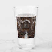 Mikitiez gothic halloween bruiloft soulmate  glas (Voorkant)