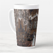 Mikitiez gothic halloween bruiloft soulmate  latte mok (Linkerhoek)