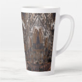 Mikitiez gothic halloween bruiloft soulmate  latte mok (Rechts)