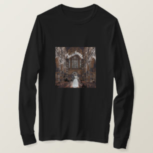 Mikitiez gothic halloween bruiloft soulmate t-shirt