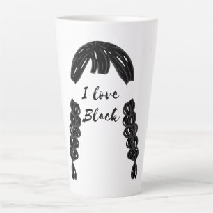 Mikitiez gothic halloween zwart vrijdag latte mok
