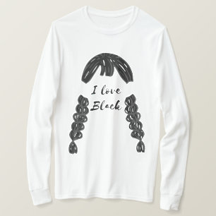 Mikitiez gothic halloween zwart vrijdag t-shirt