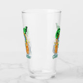 Mikitiez groen geluk Saint Patrick's Day Ierse bie Glas (Links)