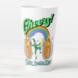 Mikitiez groen geluk Saint Patrick's Day Ierse bie Latte Mok