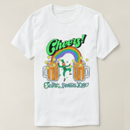 Mikitiez groen geluk Saint Patrick's Day Ierse bie T-shirt