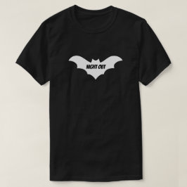 Mikitiez groovy ghouls bat night vakantie hallowee t-shirt