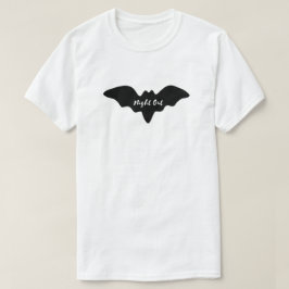 Mikitiez groovy ghouls bat night vakantie hallowee t-shirt