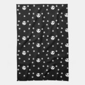 Mikitiez groovy ghouls bat night vakantie hallowee theedoek (Verticaal)