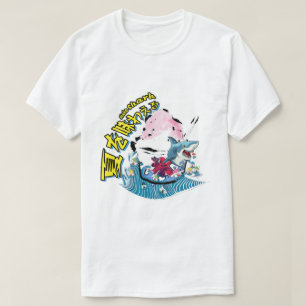 Mikitiez haai oceaan golf zomer scheerapparaat t-shirt
