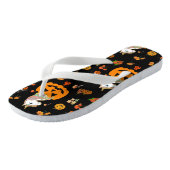 Mikitiez halloween eenhoorn spooky oktober herfst teenslippers (Schuin)