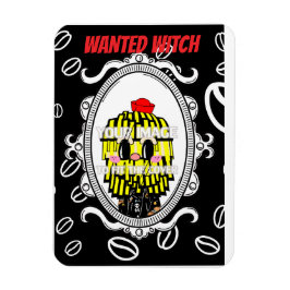 Mikitiez halloween espresso heks coffeeshop magneet