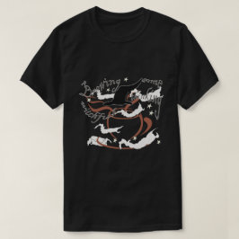 Mikitiez Halloween espresso heks coffeeshop T-shirt