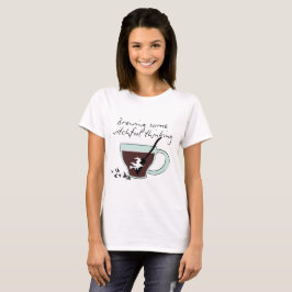 Mikitiez halloween espresso heks coffeeshop t-shirt