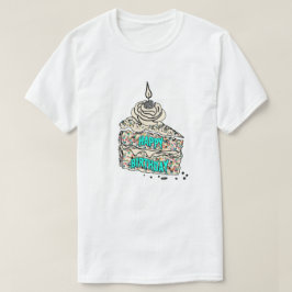 Mikitiez HappyBirthday cakesseason sprenkelballon T-shirt