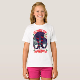 Mikitiez heks magische heilige kerstnacht kerstman t-shirt